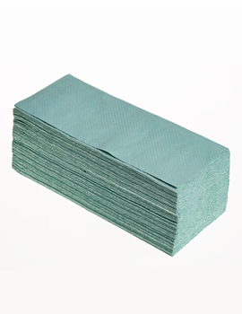 Interleaf Hand Towels 1 Ply Green 20 x 252
